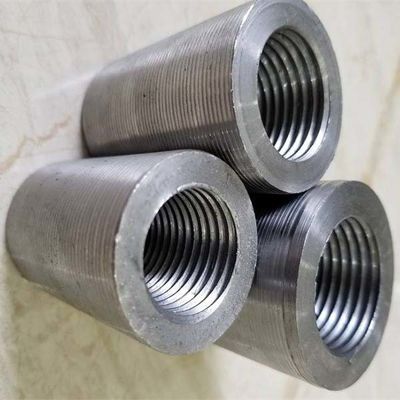Menghubungkan Coupler Penyambungan Rebar Baja Lengan Untuk Konstruksi Sipil 50mm