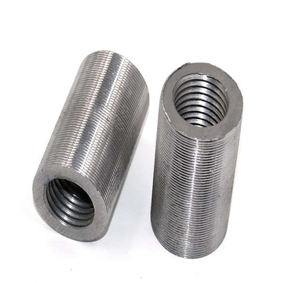 Sambungan Paralel Steel Bar Coupler Lengan Rebar Berulir Lurus Untuk Konstruksi