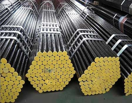PSL1 API 5L Pipa Baja GR B 100cr6 X42 X52 X60 X65 ASTM A106 A53 Baja Karbon