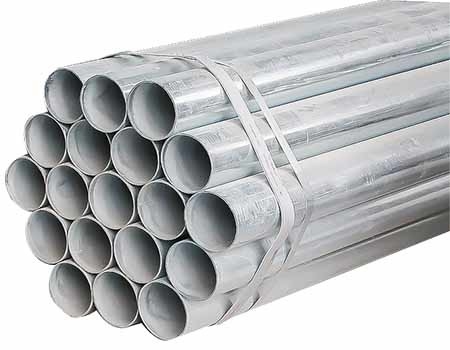 Seamless Sch 40 80 Pipa Baja Dilas Galvanis Panas 6m