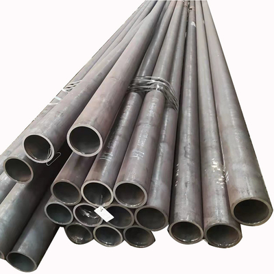 Q345 Q235 Tebal 12-80mm Hot Rolled Mild Steel Seamless Steel Pipe Untuk Bangunan